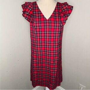 Draper James plaid dress